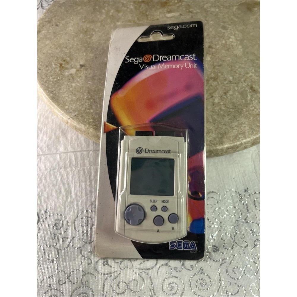Sega Dreamcast Visual Memory Unit VMU Memory Card Open Box